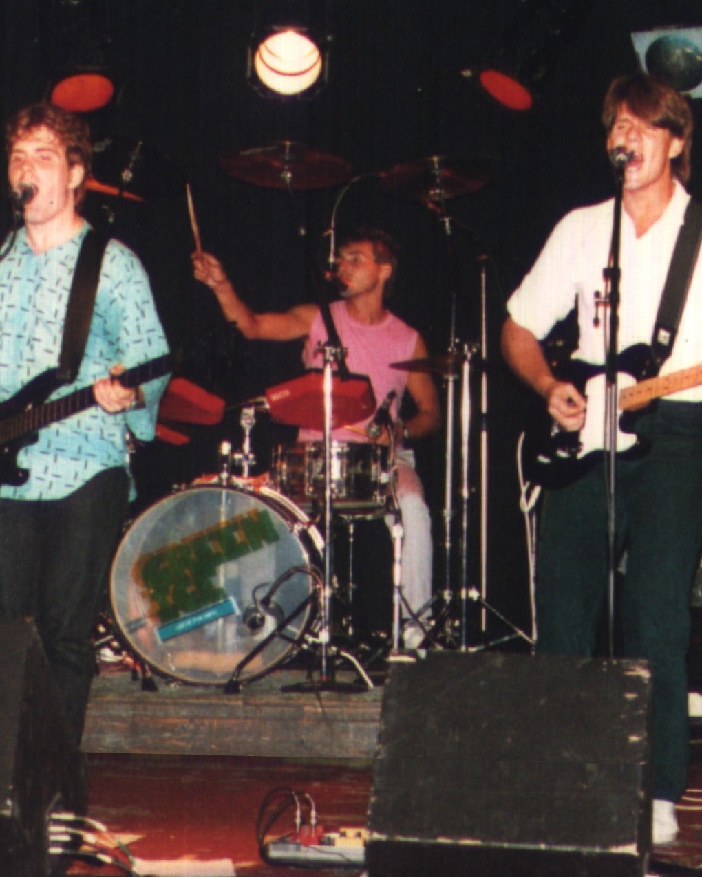 Pat and Rick together in the late 1990s